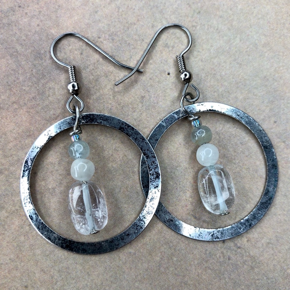 Aquamarine Dangle Earrings
